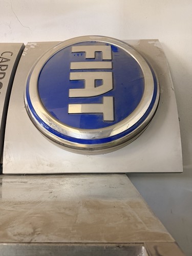 Insegna fiat ricambi originali - insegna,