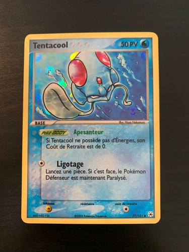 Carte pokémon tentacool - pokémon,