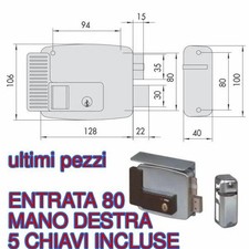 11761-80-1 CISA serratura