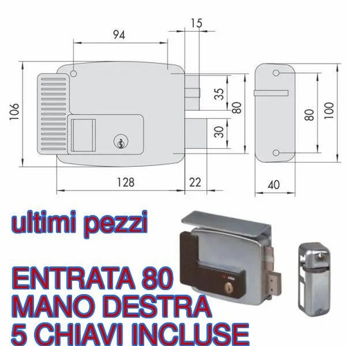 11761 cisa serratura - cisa,