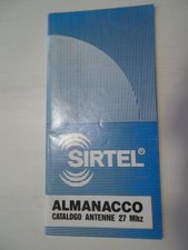 catalogo ALMANACCO  antenne sirtel 27 mhz 1988