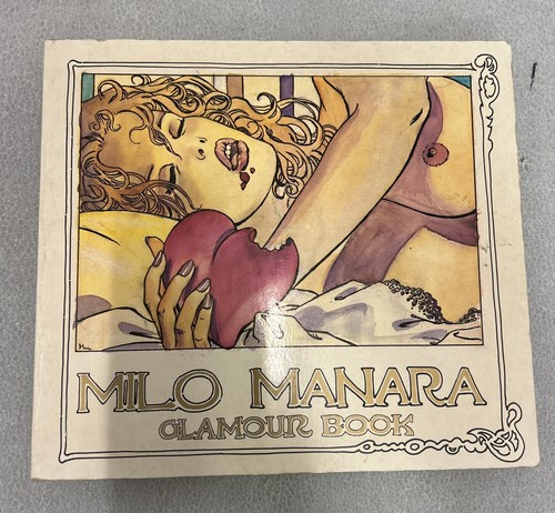 Glamour book milo manara - book,