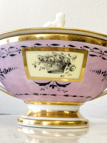 Bouillon couvert porcelaine