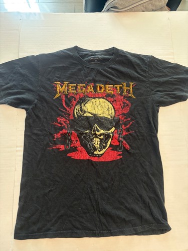 Shirt megadeth band nera - band,