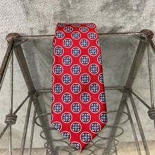 Cravatta uomo Bruno Piattelli geometrica floreale fatta a mano seta 60” foulard