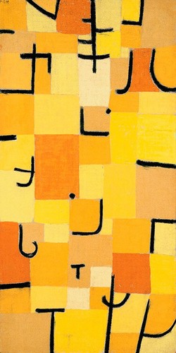 Quadro astratto paul klee - astratto,