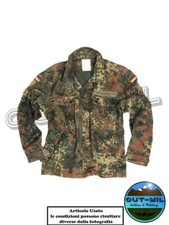 Camicia Giacca mimetica Flecktarn Usata originale Esercito militare Tedesco