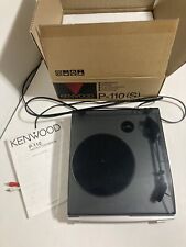 Kenwood P-100 Giradischi Giradischi Stereo Automatico con Scatola Originale, Manuale