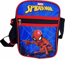 Borsa a Tracolla Spiderman Borsetta  Passeggio con Zip Tasca Esterna e Tracolla