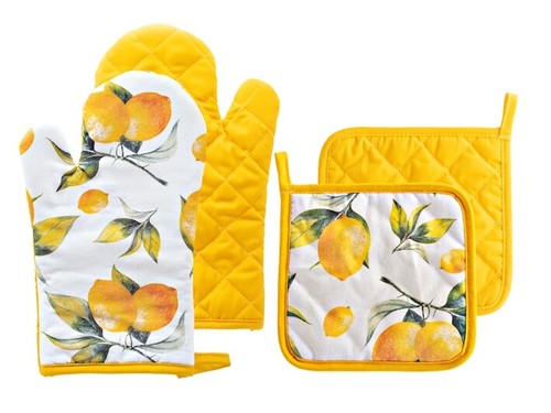 Set guanto forno - guanto, e