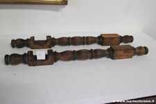 COPPIA DI COLONNE D'EPOCA IN LEGNO / GAMBE TAVOLO H cm 60 - VINTAGE WODEEN LEGS
