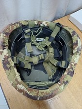 Elmetto Esercito Italiano in Kevlar con telino mimetico Usato