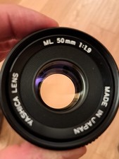 Obiettivo lens Yashica ML 50mm 1:1.9 - usato ottime condizioni