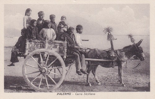 Cartolina postale carro - 2-cartolina,