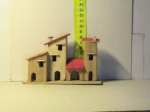 Casetta per presepe vintage - presepe,