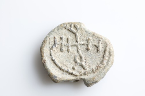 Sigillo piombo bizantino - sigillo, di