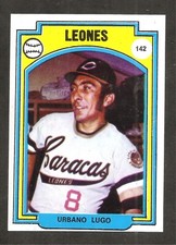 Adesivo Urbano Lugo 1972 Lega Invernale Venezuelana #142 molto raro *Set Break