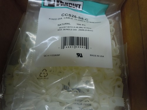 Panduit ccs25 morsetto - panduit, ccs25-s8-c