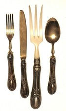 Set 4 posate vintage in