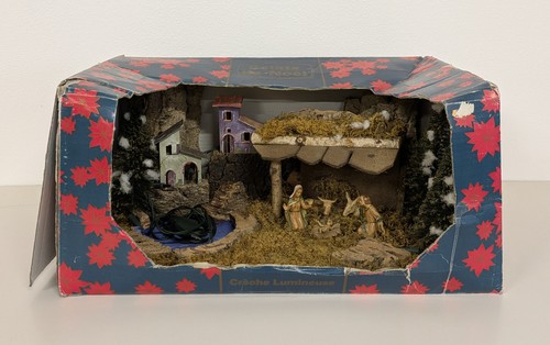 Presepe luci e natività - -,