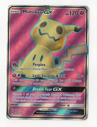 Mimikyu full art - gx,