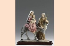 Statua Fuga dall'Egitto cm 25