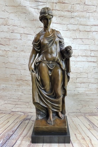 Scultura statue bronzo puro - scultura, in