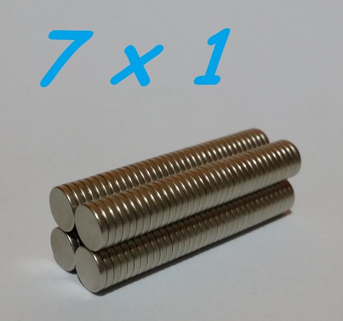 Magneti neodimio 7x1 mm - neodimio,