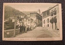  VALLEPIETRA, Ingresso al Paese dal Piazzale. Viaggiata