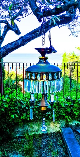 Lampadario anni cristallo - cristallo, e