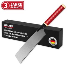 WALTER Seghetto Giapponese 225 mm - Seghetto Giapponese con Diamante 7 Z/cm Tr