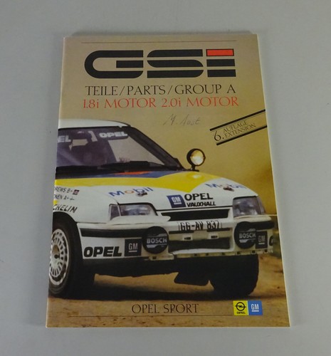 Catalogo ricambi opel kadett - opel, e