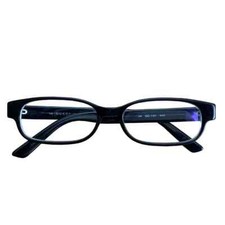 Gucci – Montatura per occhiali da vista in plastica nero con riflessi bluette