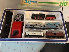 1968 LIMA VICENZA IMPIANTO 1534 LOCOMOTIVA C/TENDER  CARRO PORTA AUTO E 2 CARRI