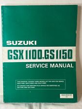 SUZUKI GS1150 GSX 1100 E ES EF 1984 Manuale Officina Service manual gennaio 1984