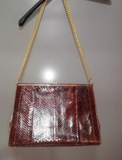 Borsa Vintage In Vero Pitone