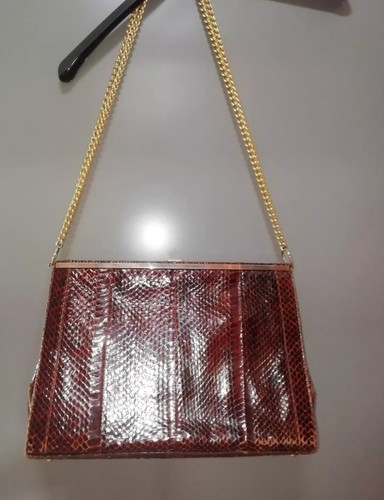 Borsa vintage vero - in, pitone