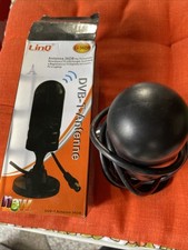 ANTENNA TV AMPLIFICATA 36DB DIGITALE TERRESTRE VHF e UHF DVB-T LINQ li36db