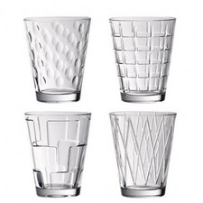 Dressed Up, set 4 Bicchieri