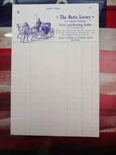 RARO Billhead The Bretz livrea