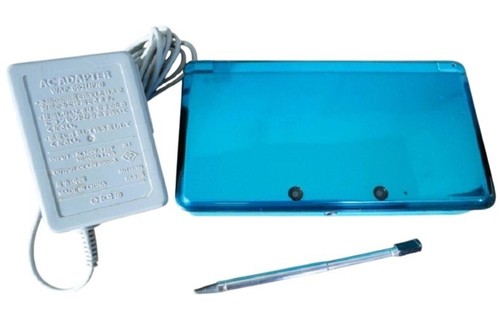 Nintendo 3ds aqua blue con - nintendo,