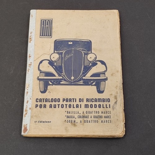Fiat catalogo ricambi - catalogo, per