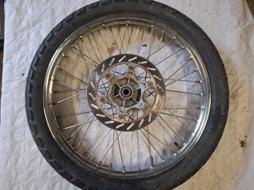 Jante roue avant complete - roue,