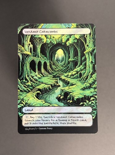 Mtg catacombe verdanti - -,