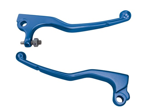 Leva freno frizione blu - freno, +