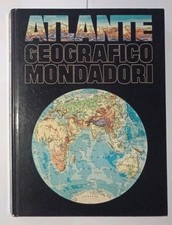 Libro Atlante Geografico Mondadori 1981 Arnoldo Mondadori Editore
