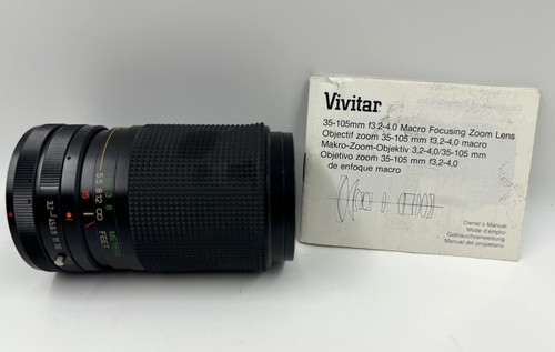 Vivitar minolta mount - m, md