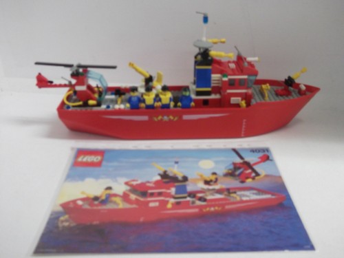 Lego 4031 barca - , pompieri