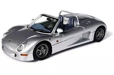 Auto in miniatura argento scala 1/43 Tommy Kaira ZZ 1995 autentica da collezione