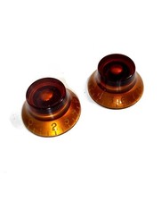 Pulsanti ambra plexi - ambra, vintage